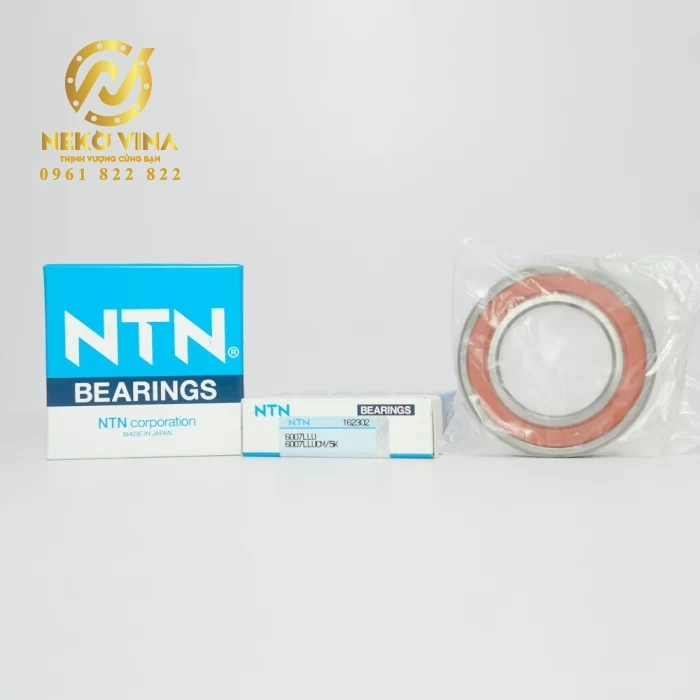 Vòng bi cầu 1 dãy 6007LLU