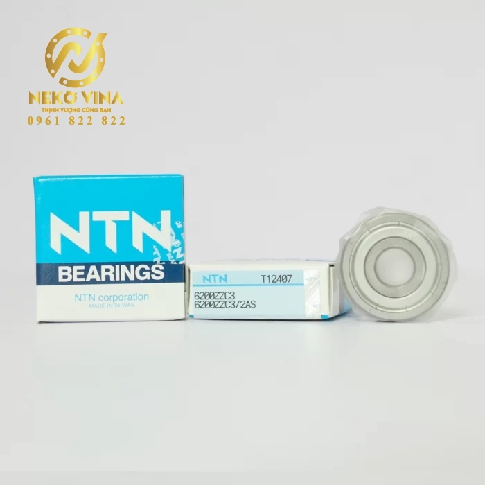 Vòng bi cầu 1 dãy 6200ZZC3