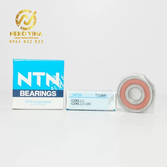 Vòng bi cầu 1 dãy 6200LLU