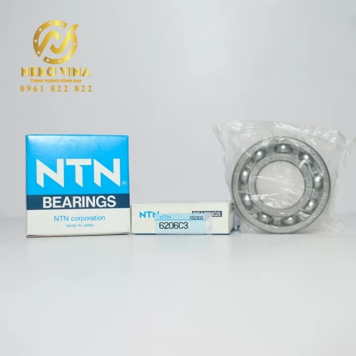 Vòng bi cầu 1 dãy 6206C3