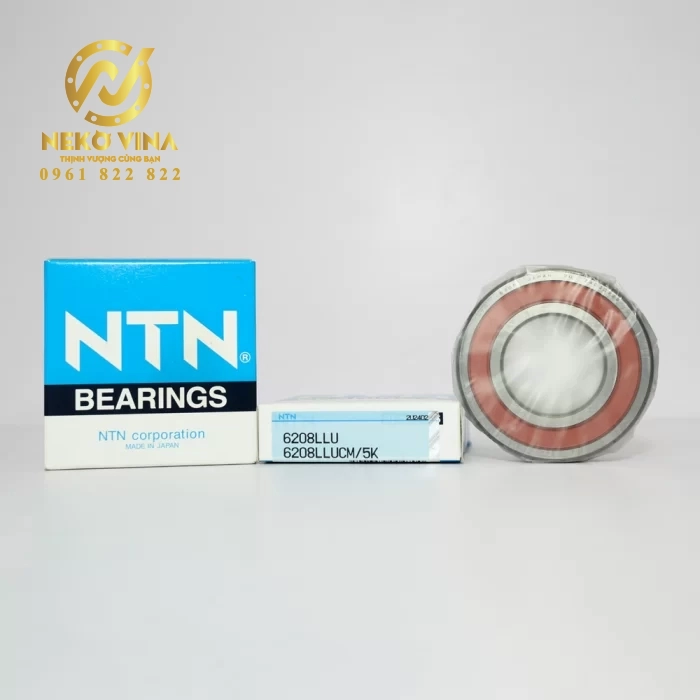 Vòng bi cầu 1 dãy 6208LLU