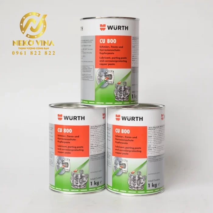 Mỡ chịu nhiệt - Wurth CU800